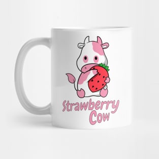 Strawberry cow Design Mug